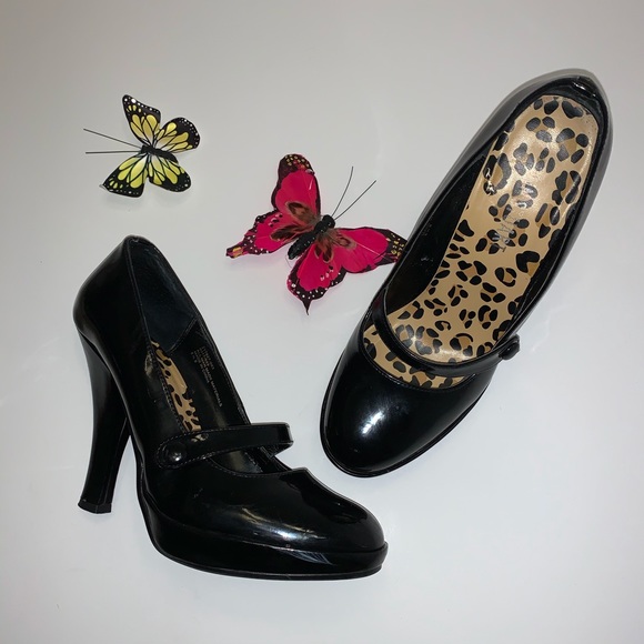 Colin Stuart Shoes - Colin Stuart Black Patent Leather Mary Jane Sz 8.5